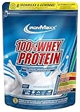 IronMaxx 100% Whey Protein / Proteinpulver auf Wasserbasis / Eiweißpulver mit Pistazie-Kokos Geschmack / 1 x 500 g Beutel